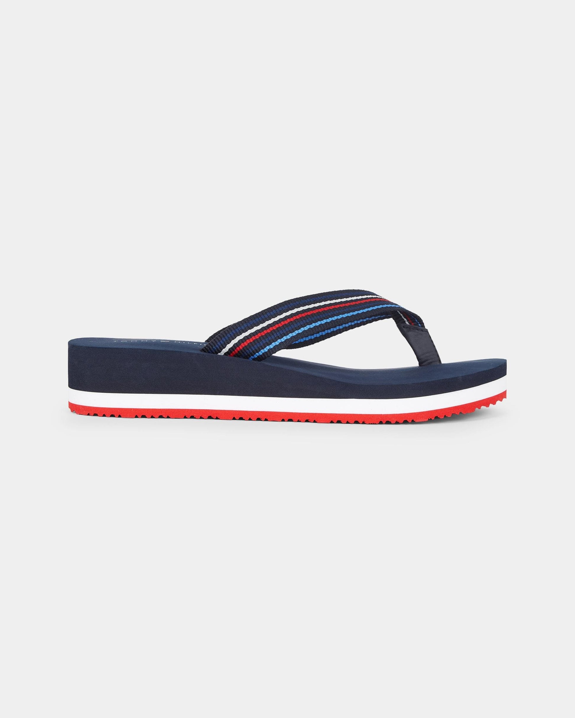 Tommy Hilfiger Wedge Stripes Womens Beach Sandals