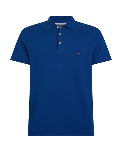 Tommy Hilfiger Core 1985 Slim Mens Polo Shirt - Anchor Blue