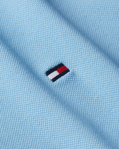 Tommy Hilfiger Core 1985 Slim Mens Polo Shirt - Sleepy Blue