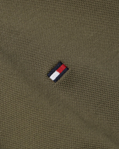 Tommy Hilfiger Core 1985 Slim Mens Polo Shirt - Army Green