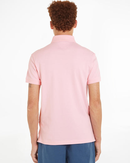 Tommy Hilfiger Core 1985 Slim Mens Polo Shirt - Romantic Pink