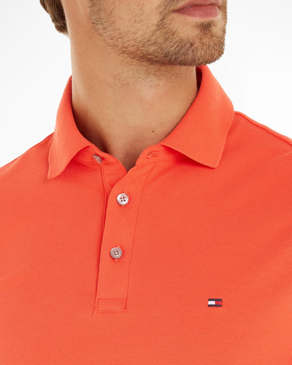 Tommy Hilfiger Core 1985 Slim Mens Polo Shirt - Sun Kissed