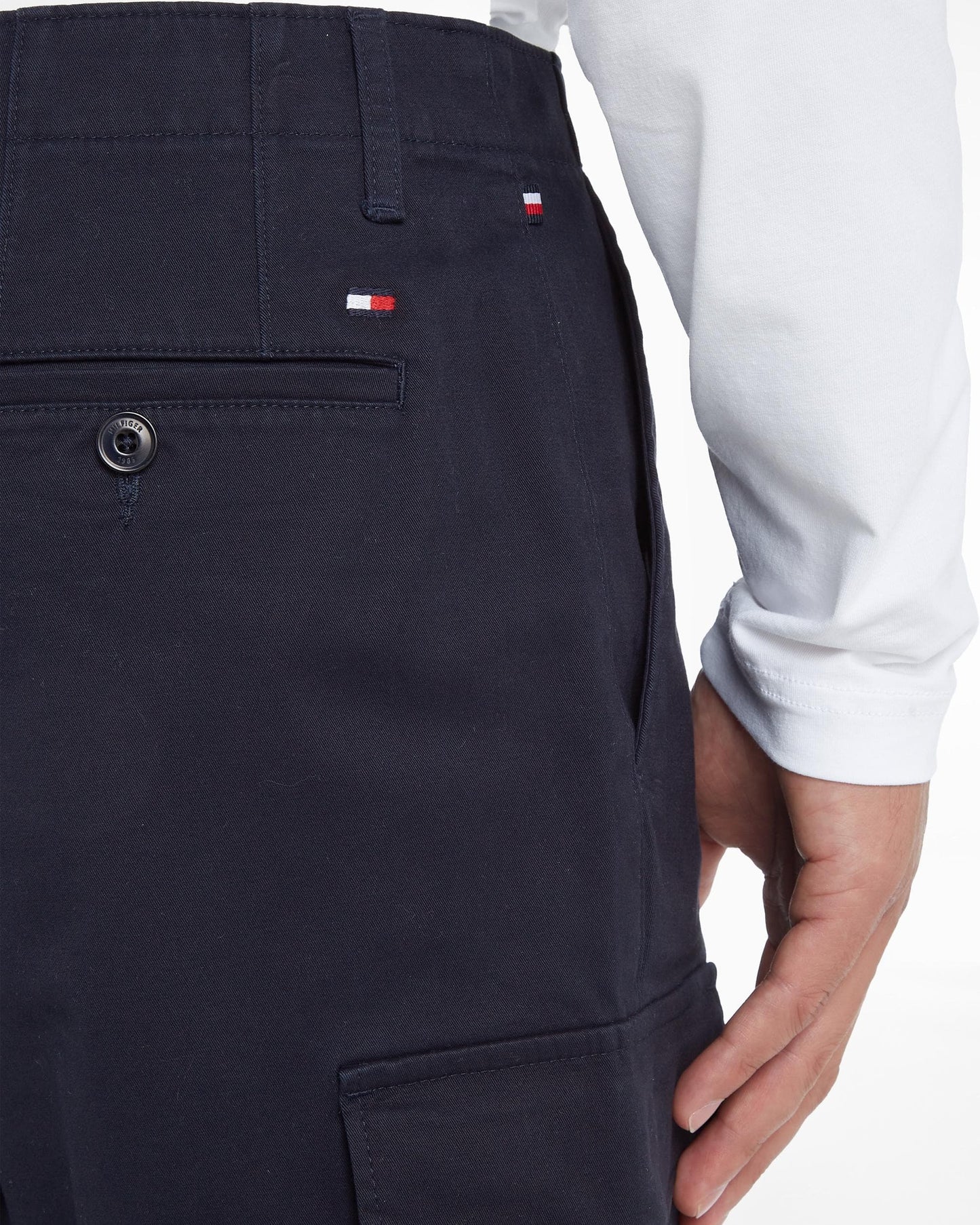 Tommy Hilfiger Harlem 1985 Mens Cargo Shorts - Desert Sky