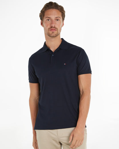 Tommy Hilfiger Liquid Cotton Essential Mens Polo - Desert Sky
