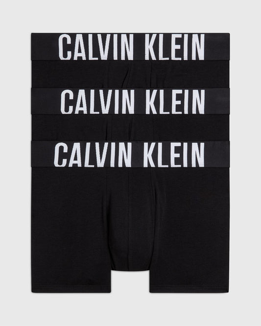 Calvin Klein Intense Power Mens Trunk 3 Pack - Black/Black/Black