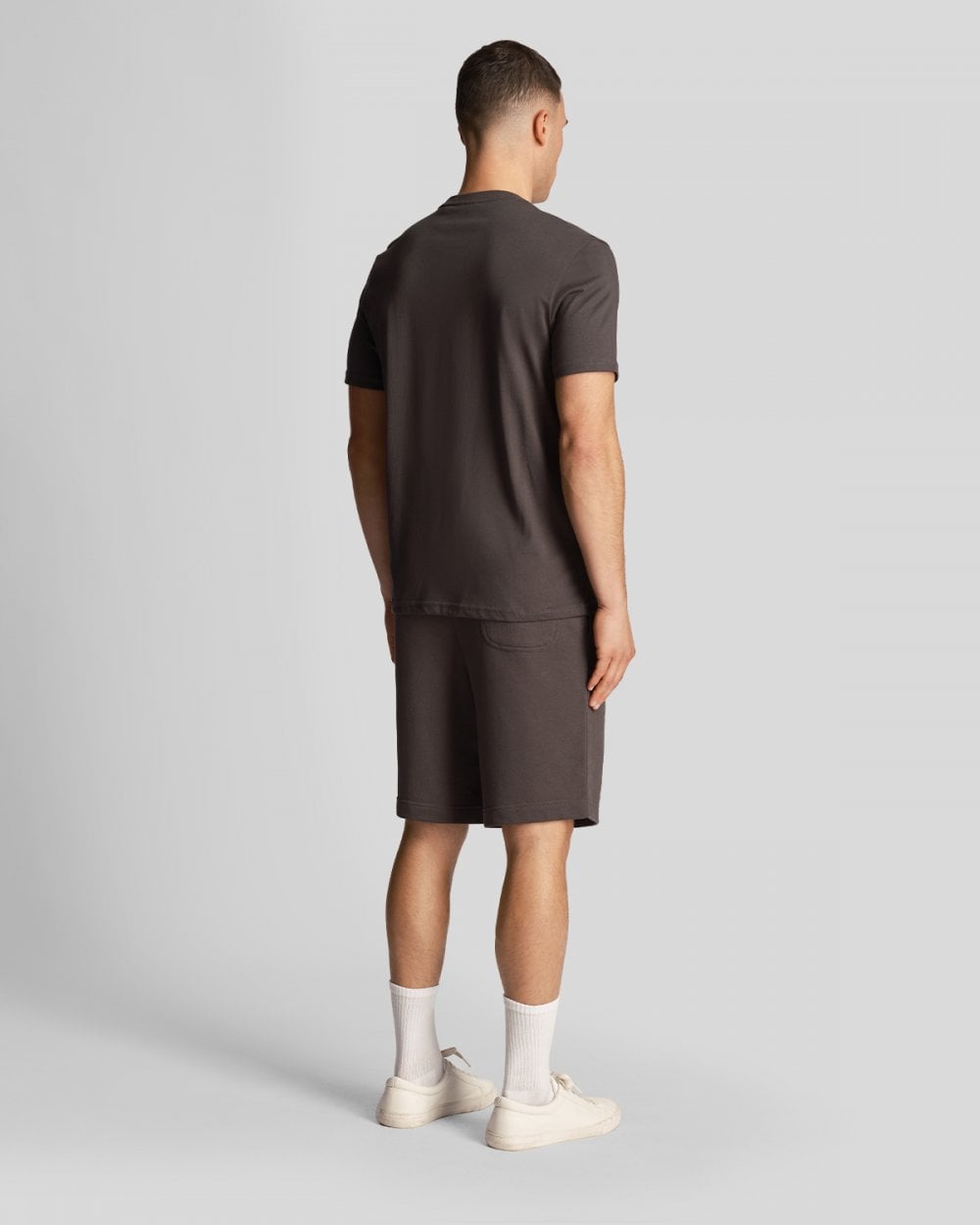 Lyle & Scott Sweat Mens Shorts ML414VOG - W635 Gunmetal