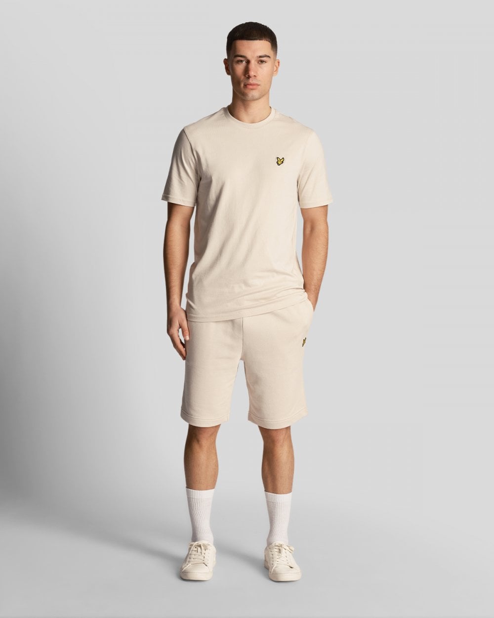Lyle & Scott Sweat Mens Shorts ML414VOG - W870 Cove - CHO - Designer Mens Shorts
