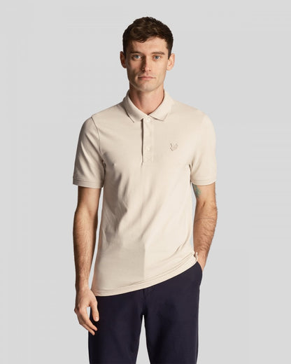 Lyle & Scott Tonal Eagle Mens Polo Shirt