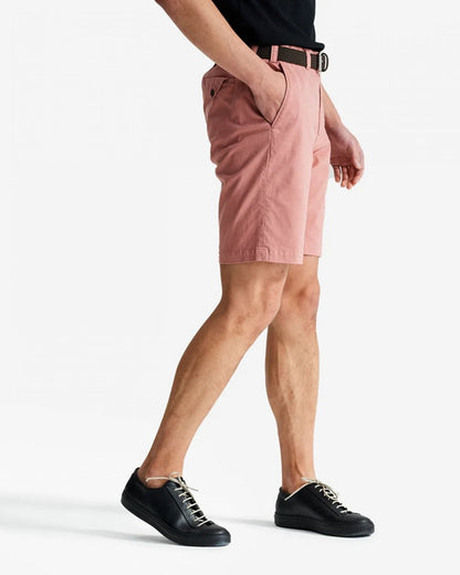 Oliver Sweeney Frades Mens Italian Cotton Chino Shorts - Pink