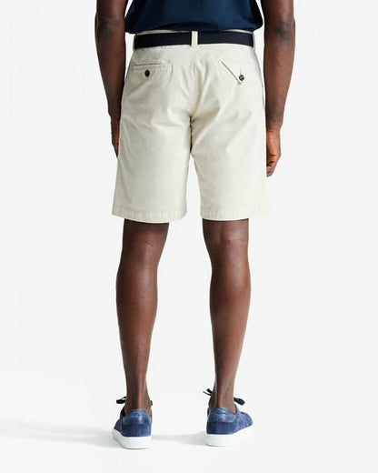 Oliver Sweeney Frades Mens Italian Cotton Chino Shorts - Stone