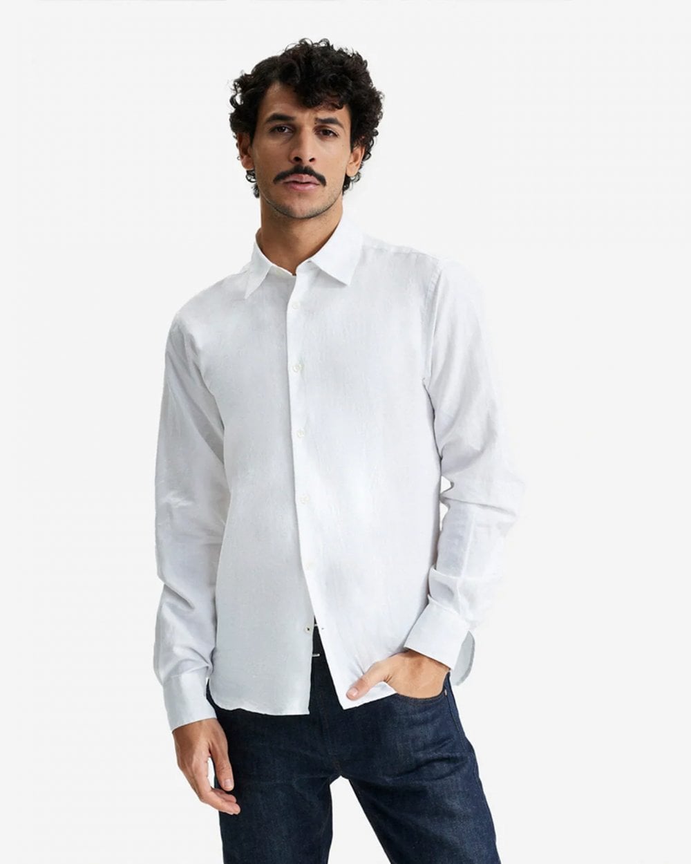 Oliver Sweeney Hawkesworth Mens Brushed Cotton Shirt