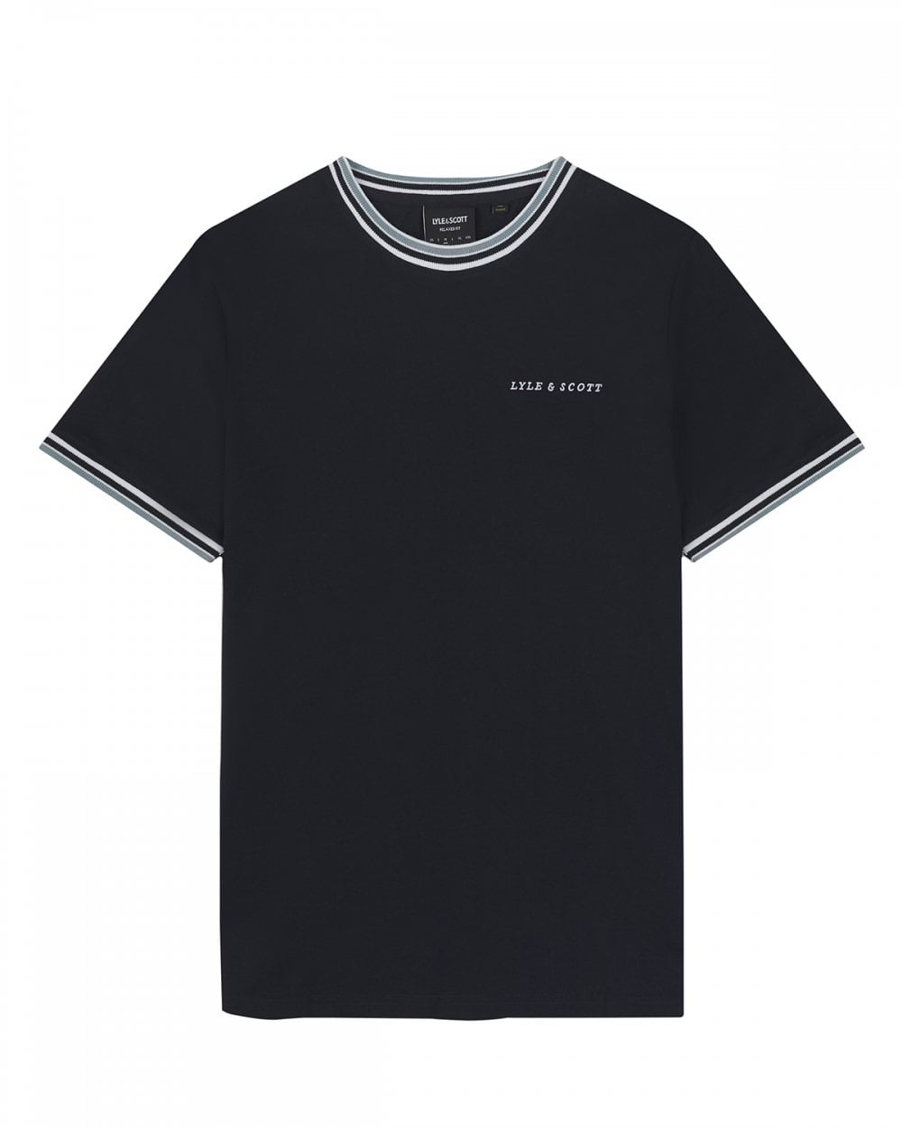 Lyle & Scott Lyle & Scott Embroidered Mens Tipped T-Shirt