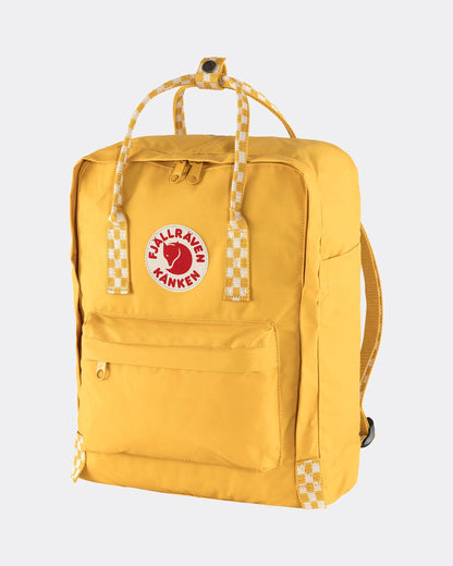 Fjallraven Kanken Classic Unisex Backpack - Ochre-Chess Pattern 160-904