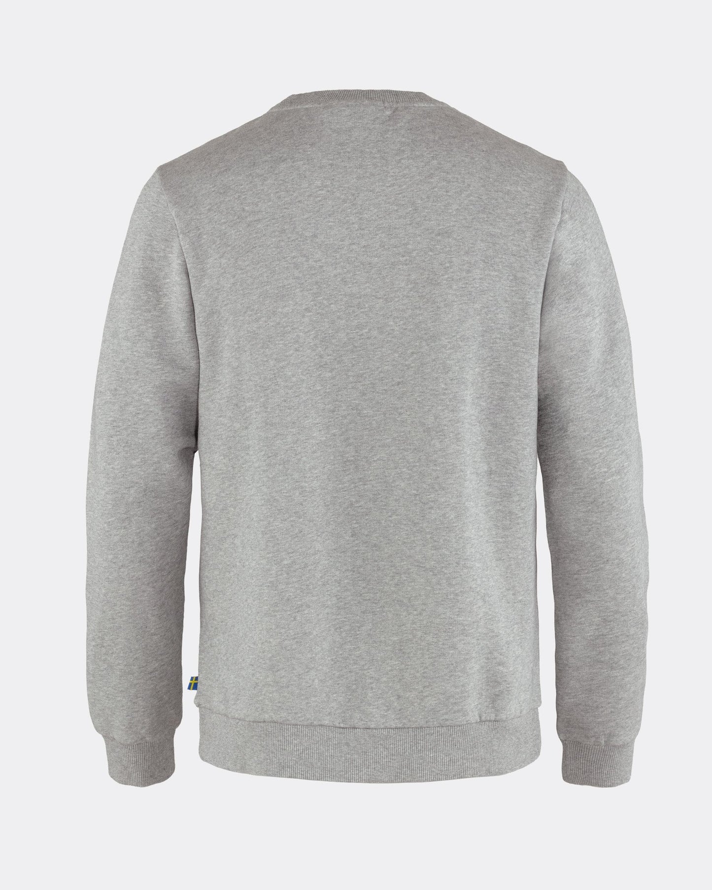 Fjallraven Logo Mens Sweatshirt - Grey-Melange 020-999