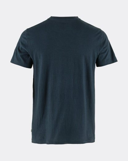 Fjallraven Mens Hemp Blend T-Shirt - Dark Navy 555