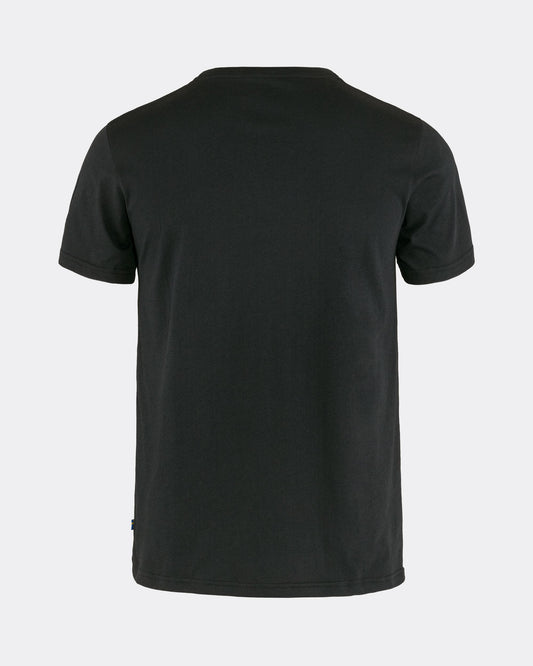 Fjallraven Logo Mens T-Shirt - Black 550