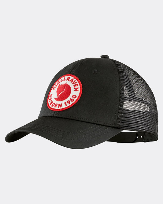 Fjallraven 1960 Logo Unisex Langtradarkeps - Black 550