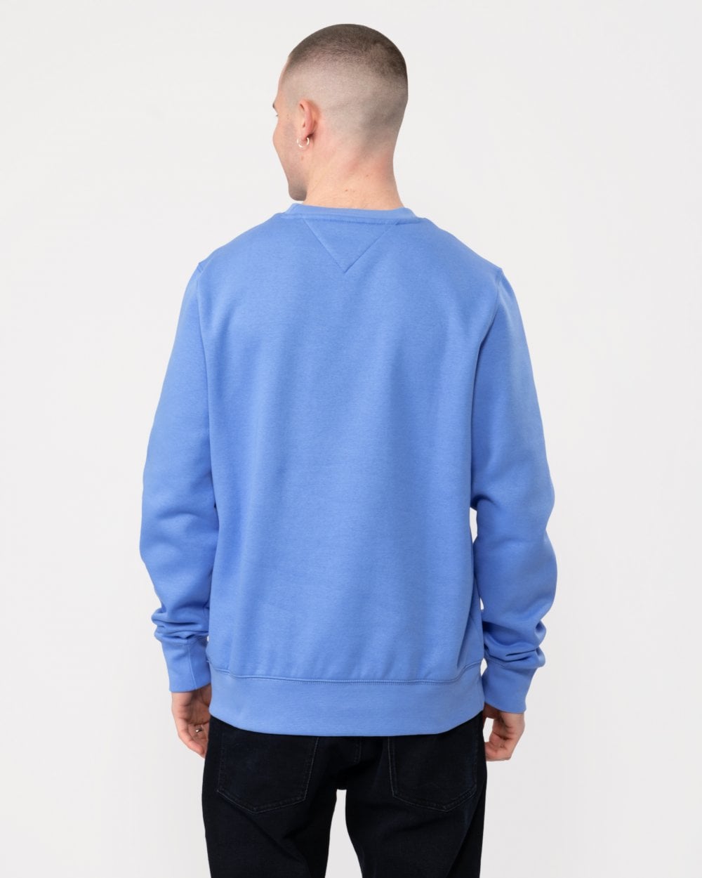 Tommy Hilfiger Tommy Logo Mens Sweatshirt - Blue Spell