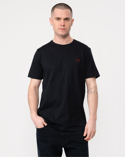 Fred Perry Mens Crew Neck T-Shirt