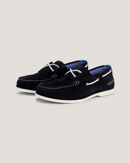 Tommy Hilfiger TH Core Mens Suede Boat Shoes