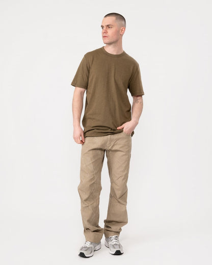 BOSS Orange Tegood Mens Crew Neck T-Shirt - Open Green 368