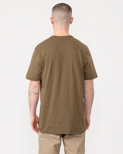 BOSS Orange Tegood Mens Crew Neck T-Shirt - Open Green 368