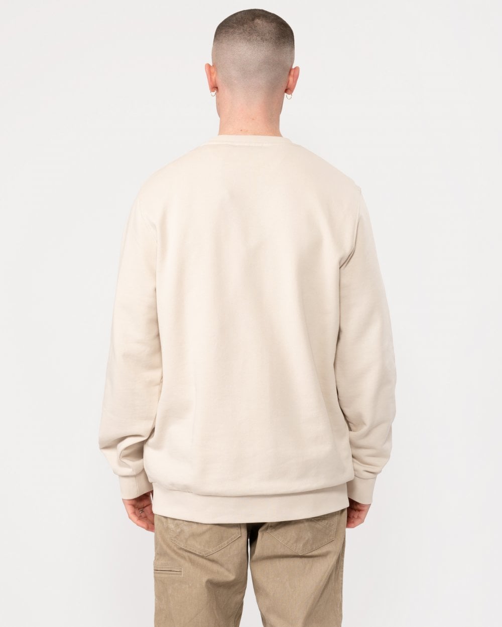 Lyle & Scott Lyle & Scott Loopback Embroidered Mens Crew Neck Sweatshirt