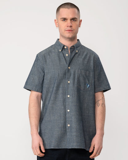 Paul Smith PS Paul Smith Mens Regular Fit Short Sleeve Broad Stripe Zebra Shirt