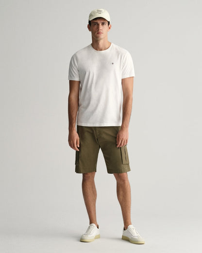 GANT Mens Relaxed Twill Cargo Shorts