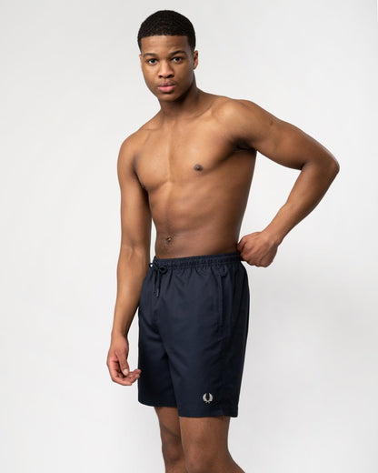 Fred Perry Mens Classic Swim Shorts - Navy R87