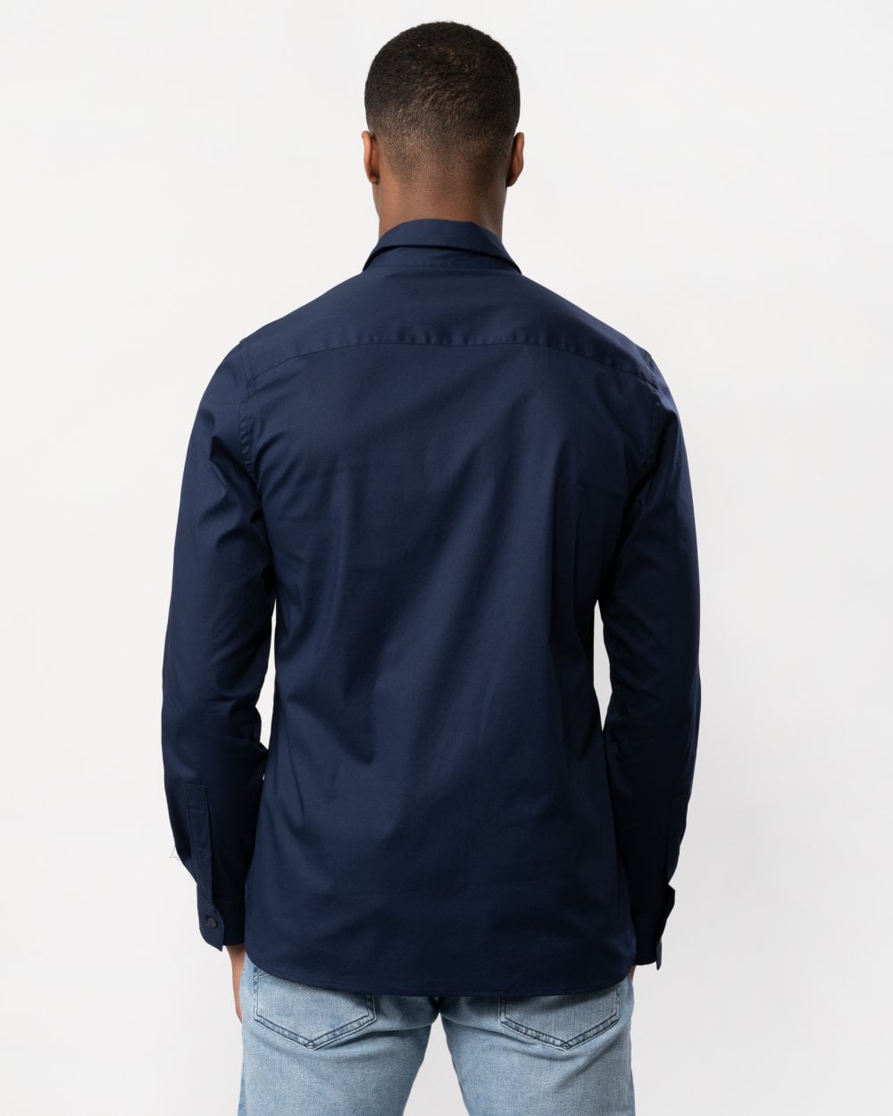 Lyle & Scott Lyle & Scott Mens Long Sleeve Slim Poplin Shirt