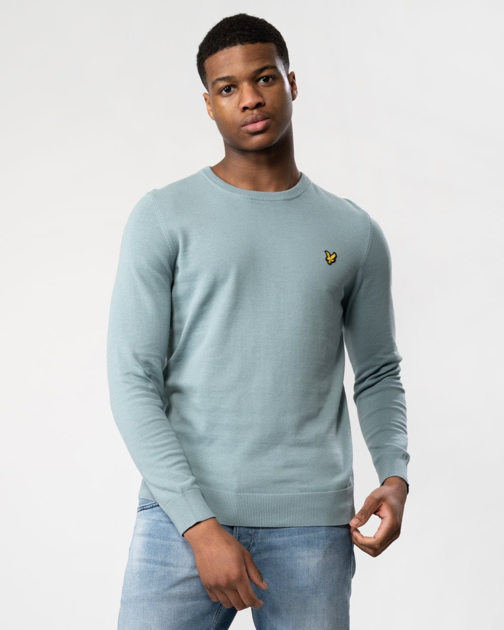 Lyle & Scott Cotton Mens Crew Neck Jumper