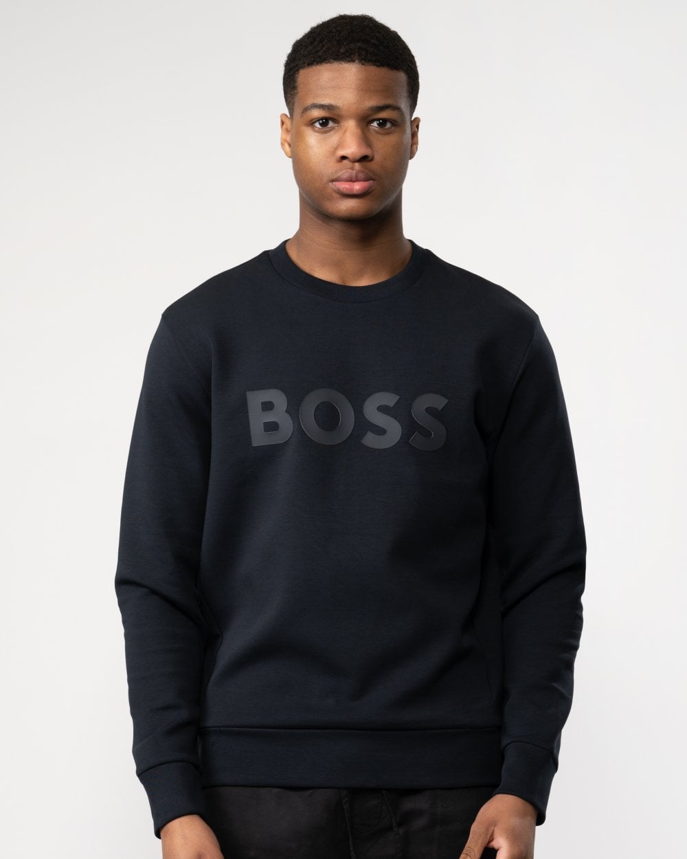 BOSS Green Salbo Mens Crew Neck Sweatshirt 50506119