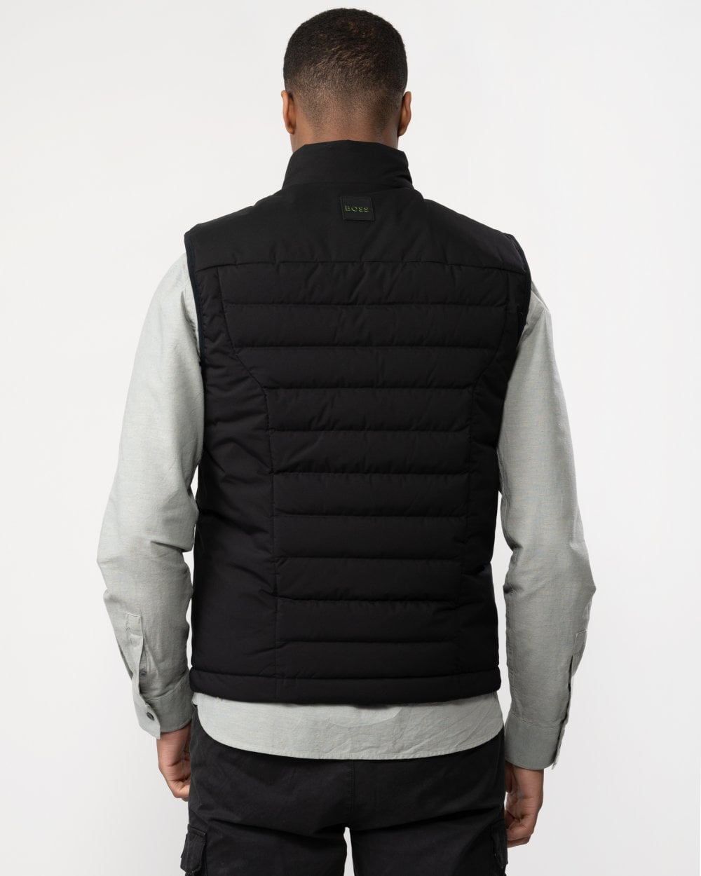 BOSS Green BOSS Green V Titanium Mens Water-Repellent Down Gilet