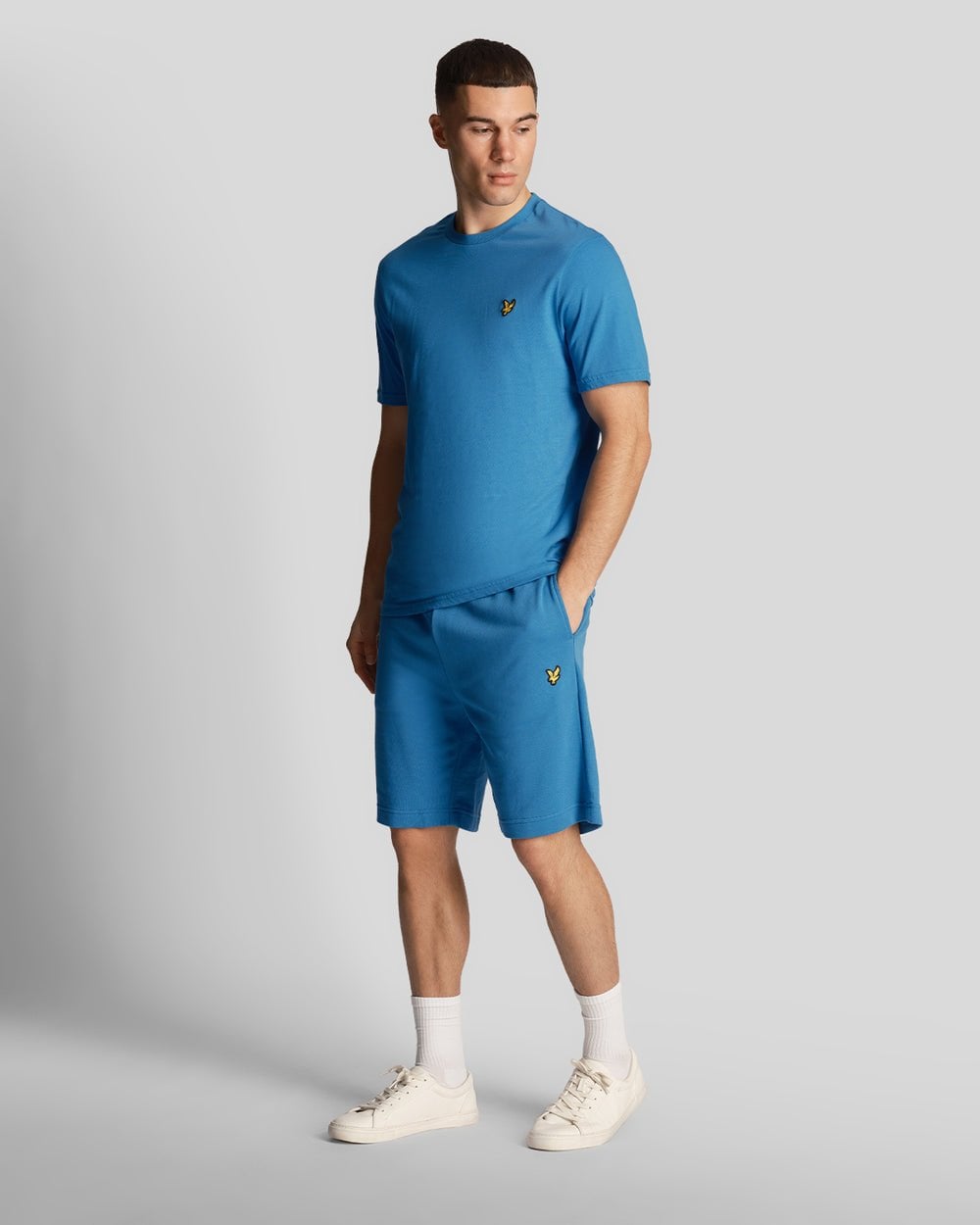 Lyle & Scott Plain Mens T-Shirt TS400VOG - W584 Spring Blue