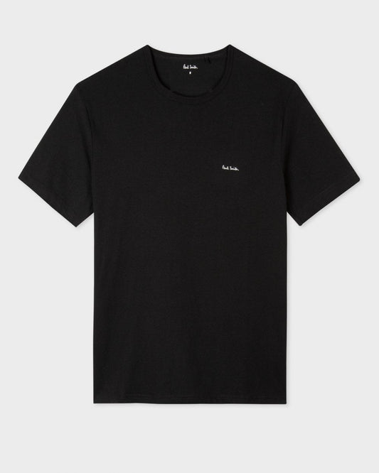 Paul Smith 3 Pack Mens Script Logo T-Shirts - 79 Black