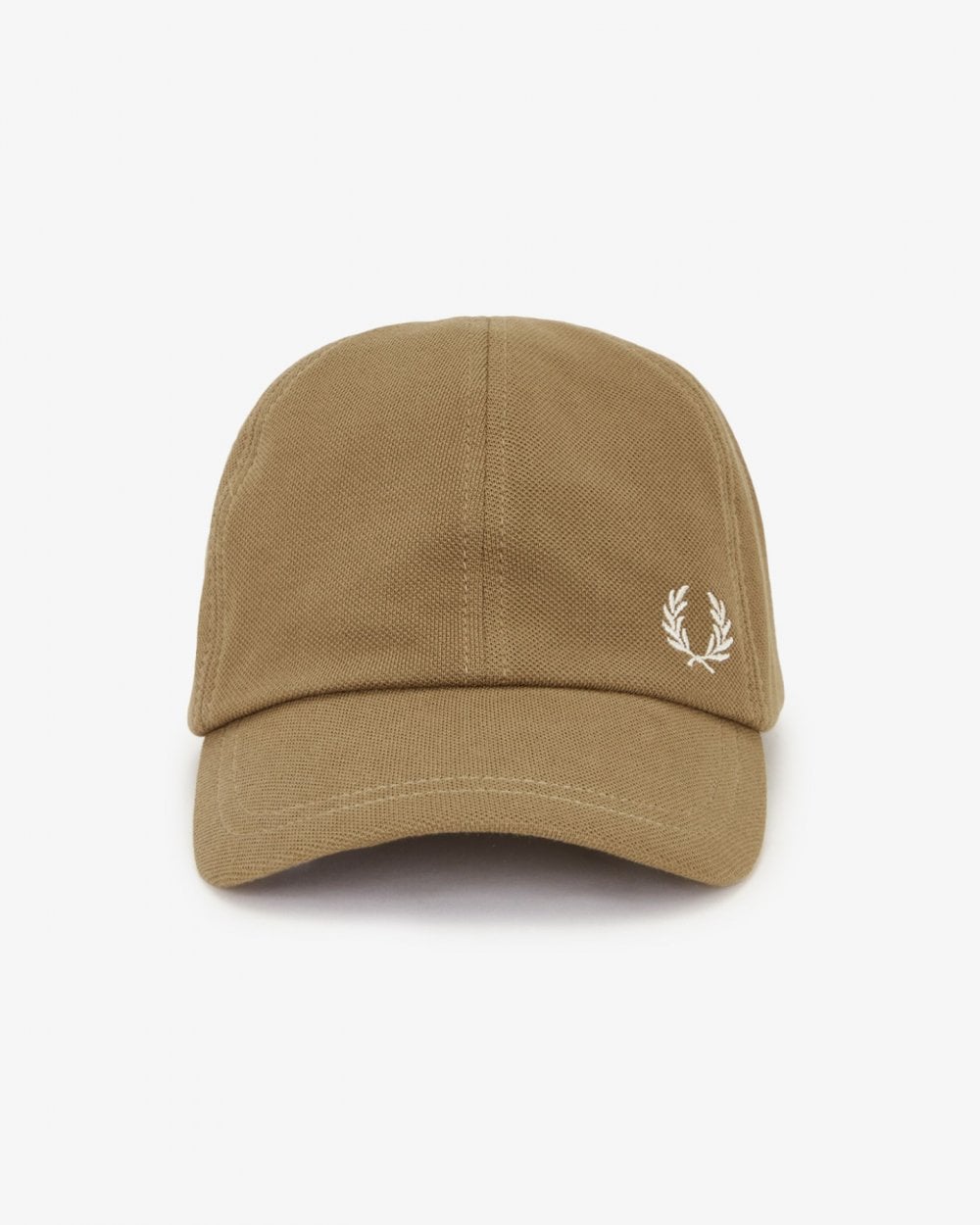 Fred Perry Classic Piqué Cap - Shaded Stone/Ecru R52