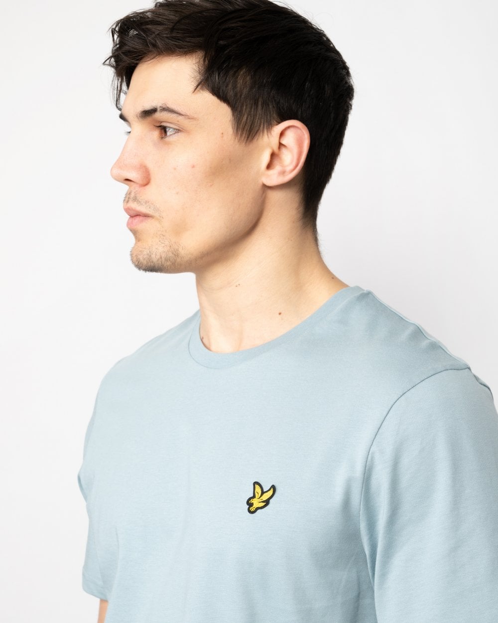 Lyle & Scott Plain Mens T-Shirt TS400VOG - A19 Slate Blue