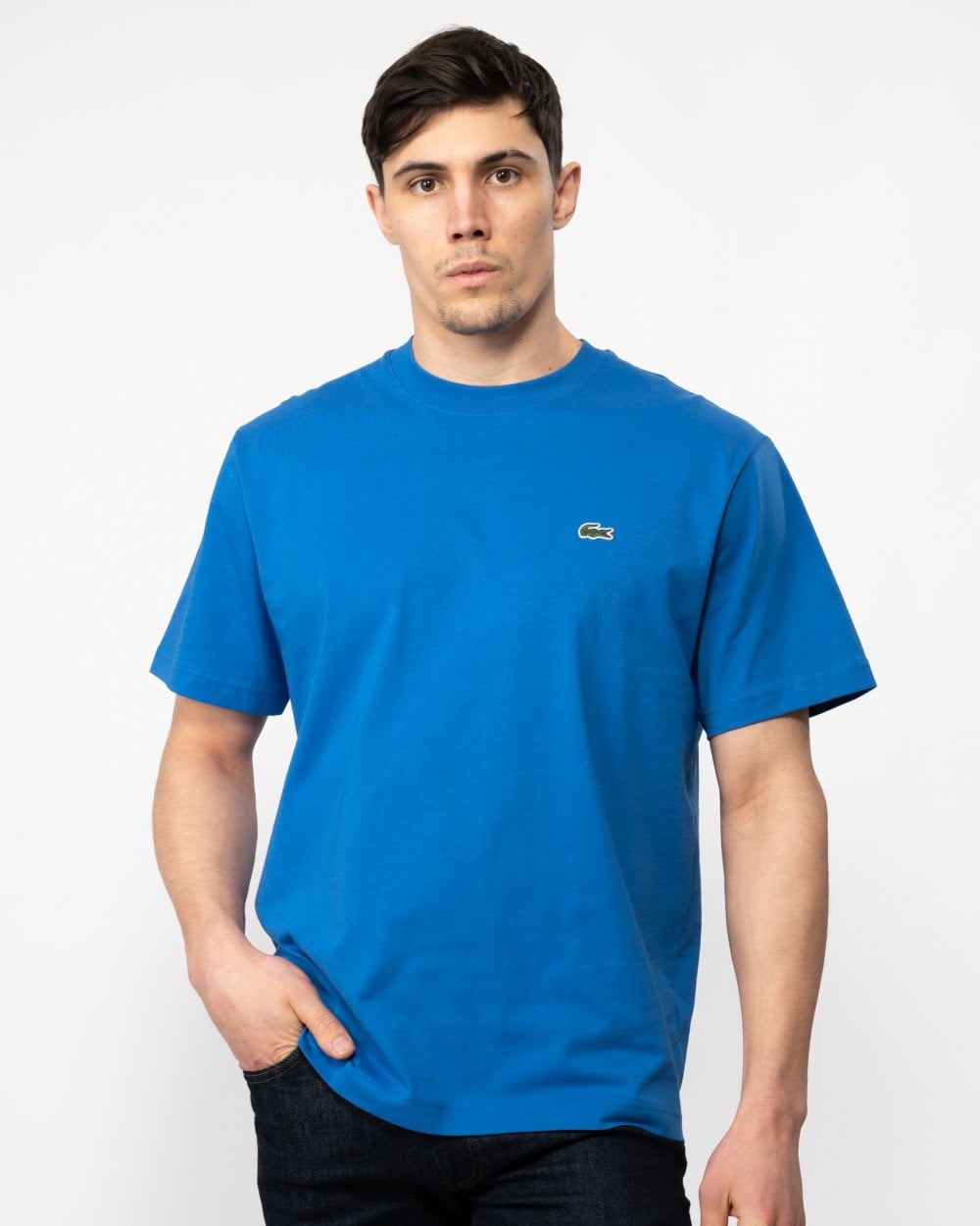 Lacoste Mens Classic Fit Cotton Jersey T-Shirt