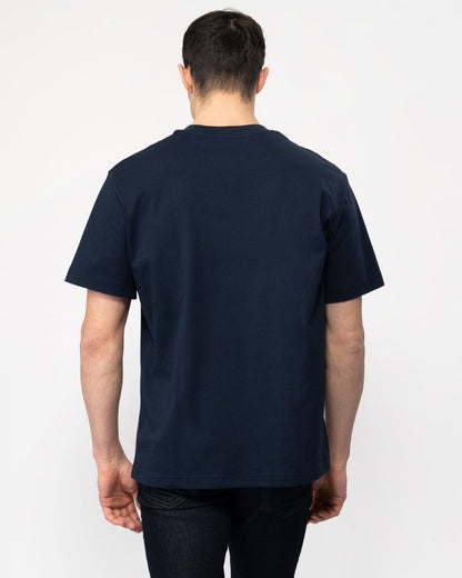 Lacoste Mens Classic Fit Cotton Jersey T-Shirt - Navy Blue 166