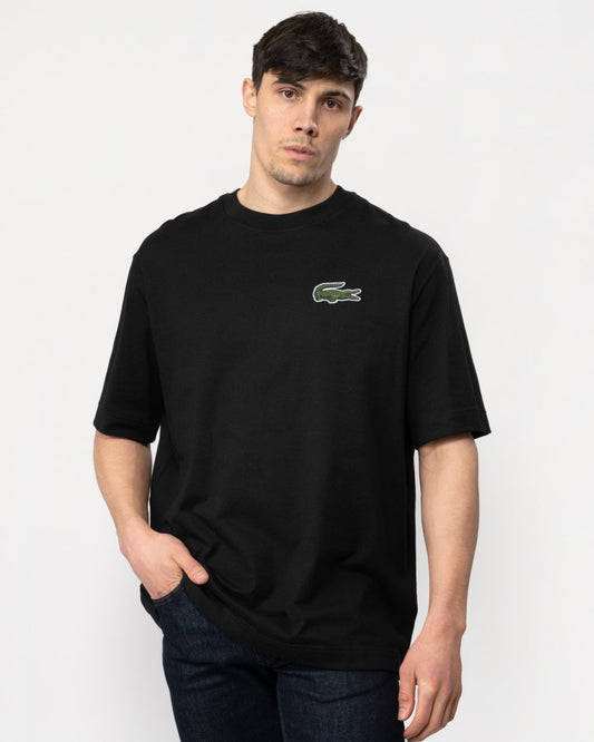 Lacoste Lacoste Unisex Loose Fit Large Crocodile T-shirt