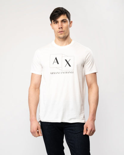 Armani Exchange Mens Graphic Logo T-Shirt