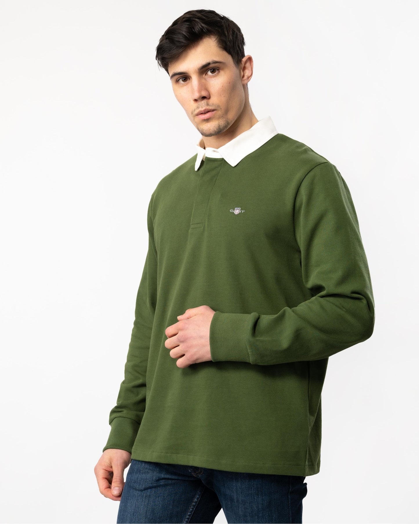 GANT Mens Regular Fit Shield Logo Heavy Rugger