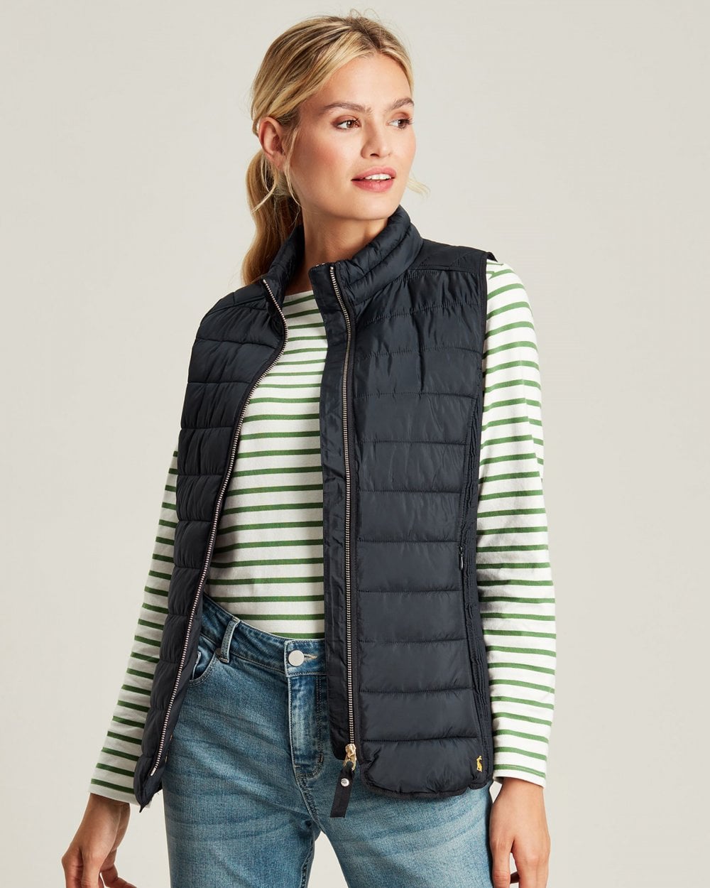 Whitlow Quilted Gilet Marine