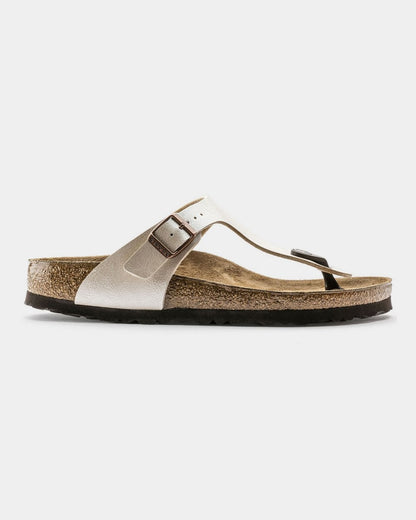 Birkenstock Gizeh BF Womens Sandals - Graceful Pearl White