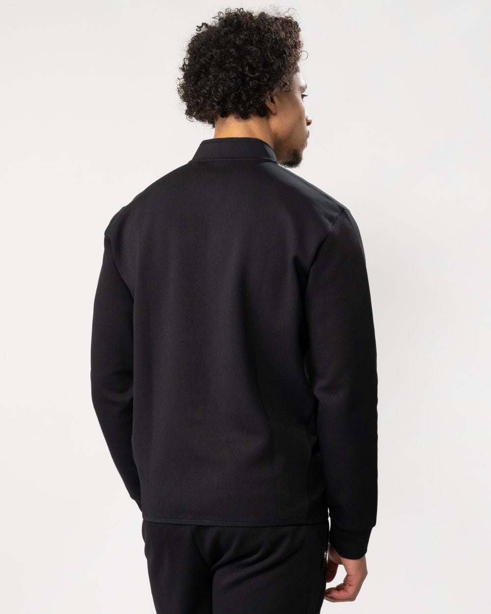 BOSS Green BOSS Green Sweat 1 Mens Quarter Zip Funnel Neck Sweatshirt