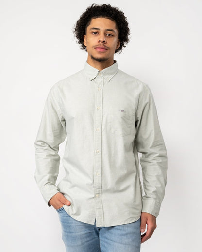 GANT Mens Regular Fit Long Sleeve Oxford Shirt