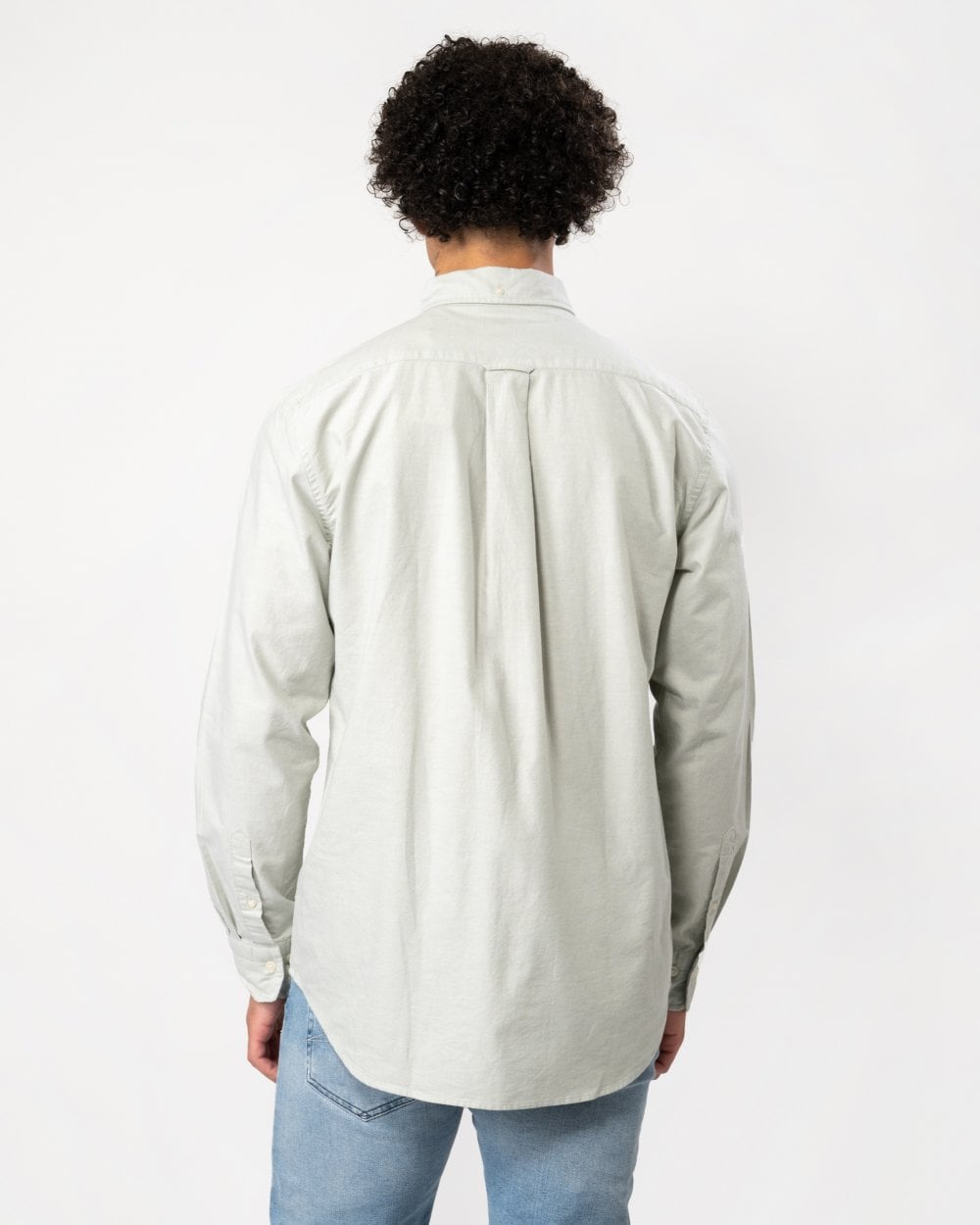 GANT Mens Regular Fit Long Sleeve Oxford Shirt - 345 Milky Matcha