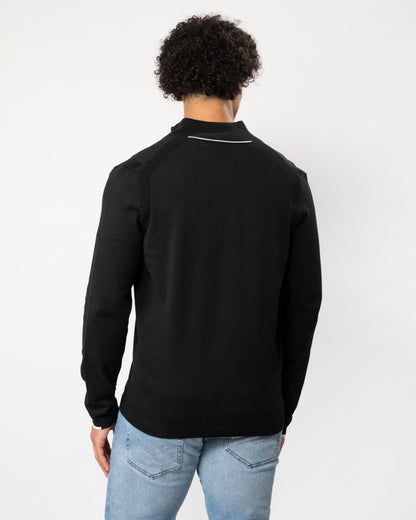 BOSS Green Ever-X Full Zip Mens Cardigan - Black 001