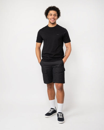 BOSS Orange Tegood Mens Crew Neck T-Shirt - Black 001